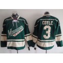 Wild #3 Charlie Coyle Green Stitched Jersey
