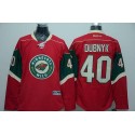 Wild #40 Devan Dubnyk Red Stitched Jersey