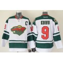 Wild #9 Mikko Koivu White Stitched Jersey