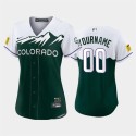 Colorado Rockies Active Player Custom 2022 Green City Connect Stitched Baseball Jersey(Run Small)