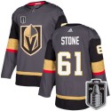 Vegas Golden Knights #61 Mark Stone Gray 2023 Stanley Cup Final Stitched Jersey