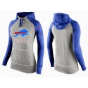 Women's Nike Buffalo Bills Performance Hoodie Grey   Blue_1