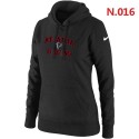 Women's Nike Atlanta Falcons Heart   Soul Pullover Hoodie Black