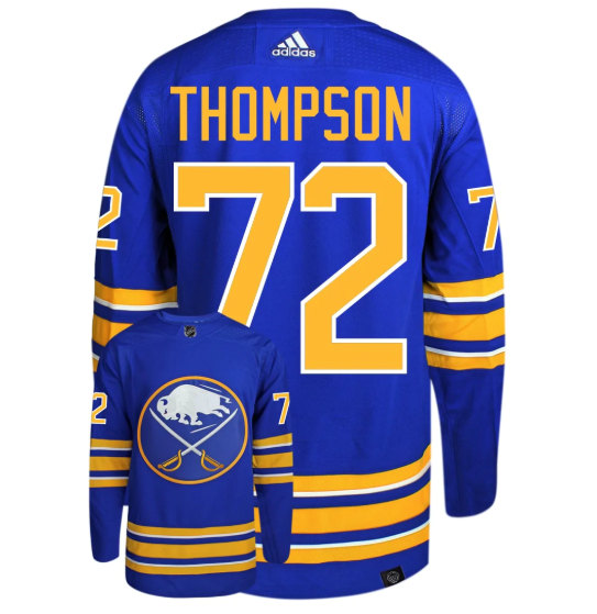 Buffalo Sabres #72 Tage Thompson Blue Stitched Jersey