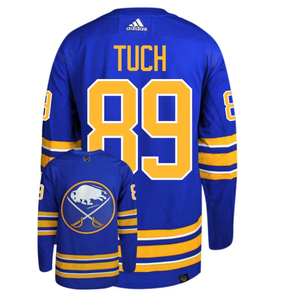 Buffalo Sabres #89 Alex Tuch Blue Stitched Jersey