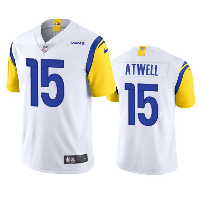 Los Angeles Rams #15 Tutu Atwell White Vapor Untouchable Limited Stitched Jersey