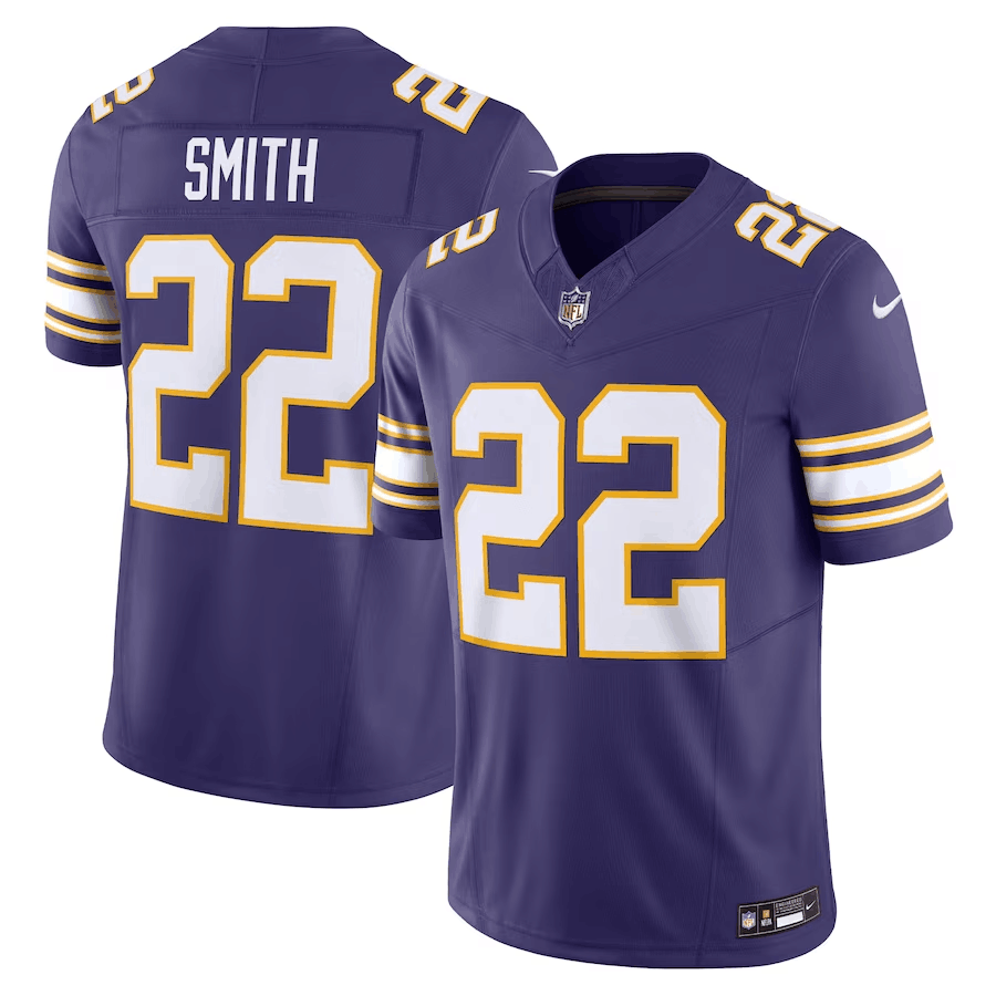 Minnesota Vikings #22 Harrison Smith Purple 2023 F.U.S.E. Vapor Untouchable Stitched Jersey
