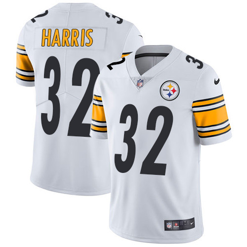 Pittsburgh Steelers #32 Franco Harris White Vapor Untouchable Limited Stitched Jersey