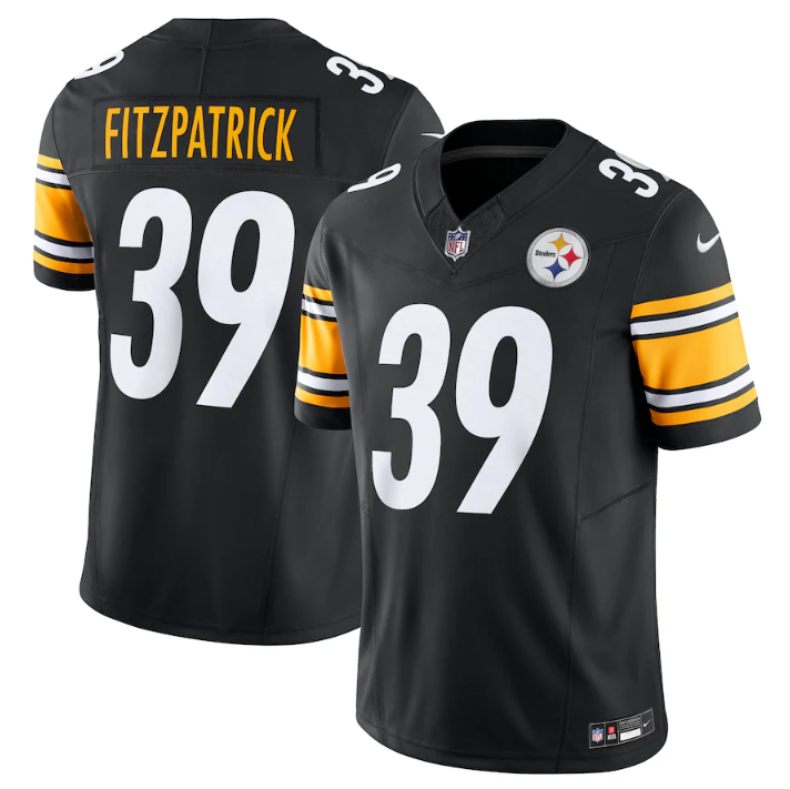 Pittsburgh Steelers #39 Minkah Fitzpatrick Black 2023 F.U.S.E. Vapor Untouchable Limited Jersey