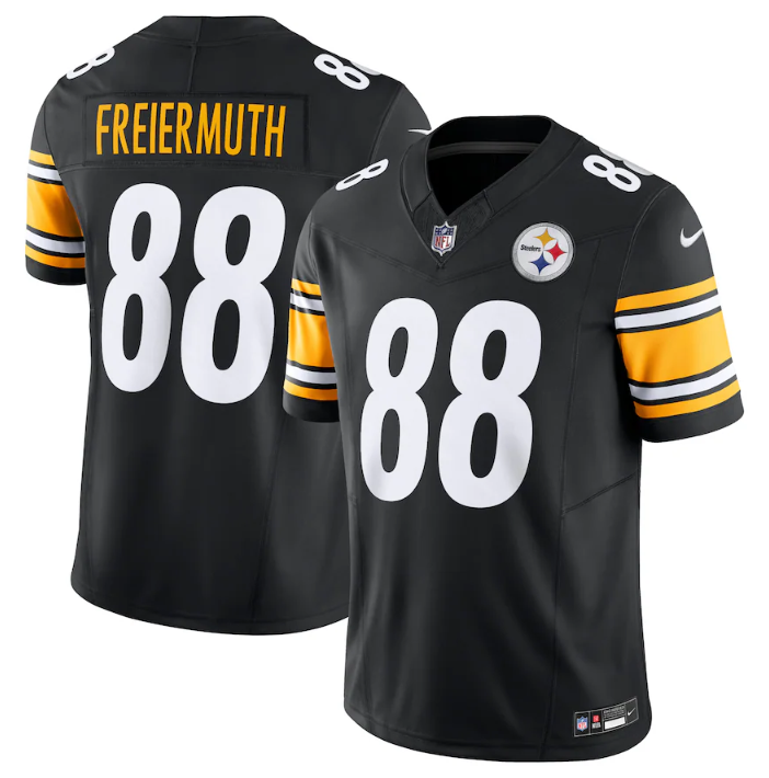 Pittsburgh Steelers #88 Pat Freiermuth Black 2023 F.U.S.E. Vapor Untouchable Limited Jersey