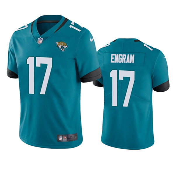 Jacksonville Jaguars #17 Evan Engram Teal 2023 Vapor Untouchable Limited Stitched Jersey