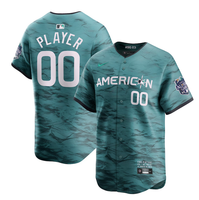 Boston Red Sox Custom Teal 2023 All-Star Cool Base Stitched Jersey