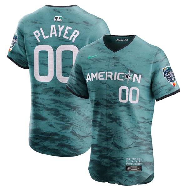 Boston Red Sox Custom Teal 2023 All-Star Flex Base Stitched Jersey
