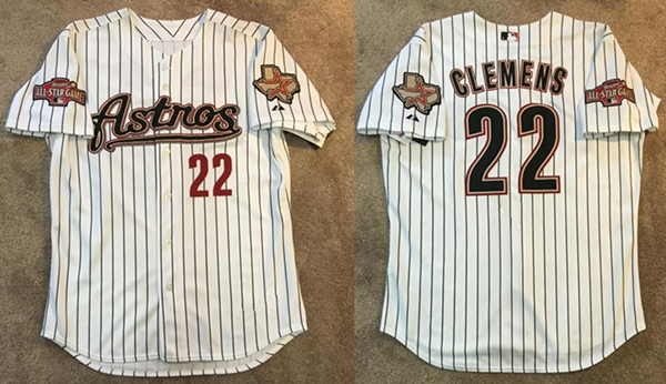 Houston Astros #22 Roger Clemens White 2004 All Star Cool Base Stitched Jersey