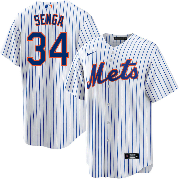New York Mets #34 Kodai Senga White Cool Base Stitched Jersey