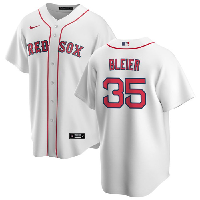 Boston Red Sox #35 Richard Bleier White Cool Base Stitched Jersey