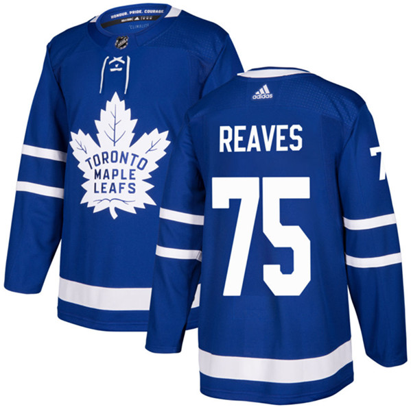 Toronto Maple Leafs #75 Ryan Reaves Blue Stitched Jersey