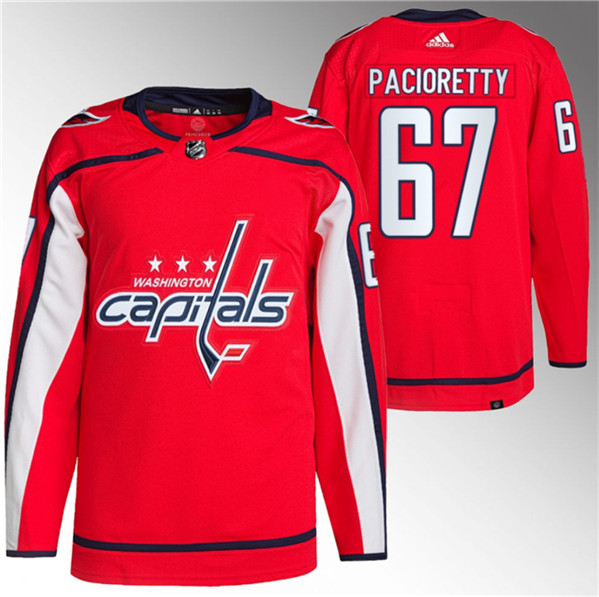 Washington Capitals #67 Max Pacioretty Red Stitched Jersey