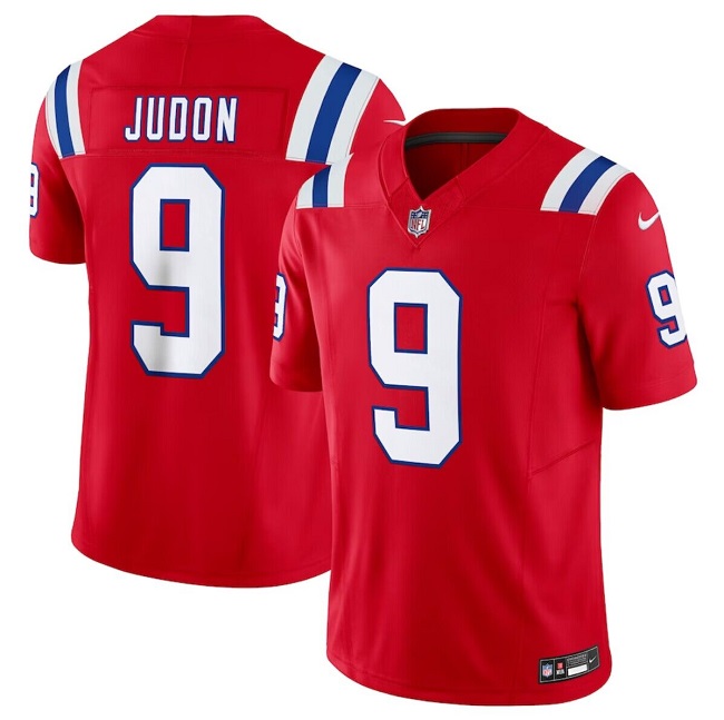New England Patriots #9 Matthew Judon Red 2023 F.U.S.E. Vapor Limited Stitched Jersey