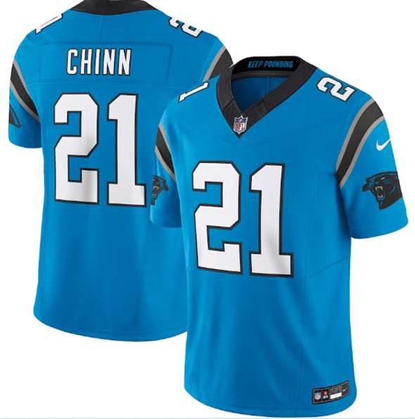 Carolina Panthers #21 Jeremy Chinn Blue 2023 F.U.S.E. Vapor Untouchable Stitched Jersey