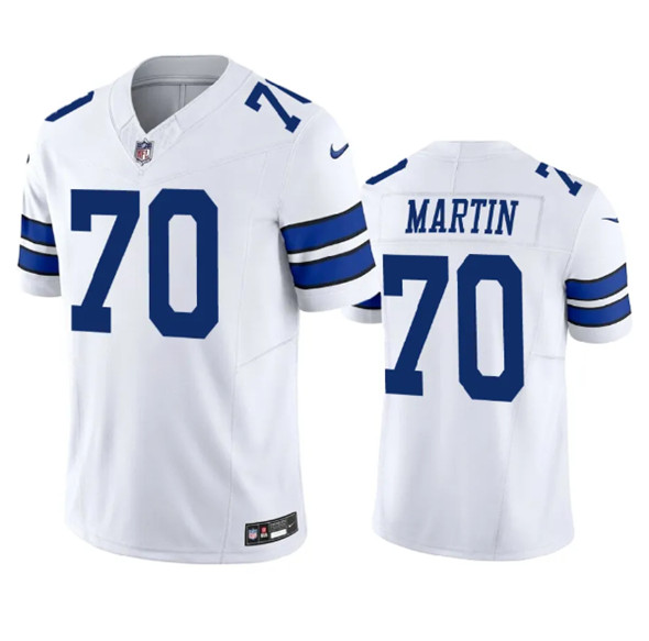 Dallas Cowboys #70 Zack Martin White 2023 F.U.S.E. Limited Stitched Jersey