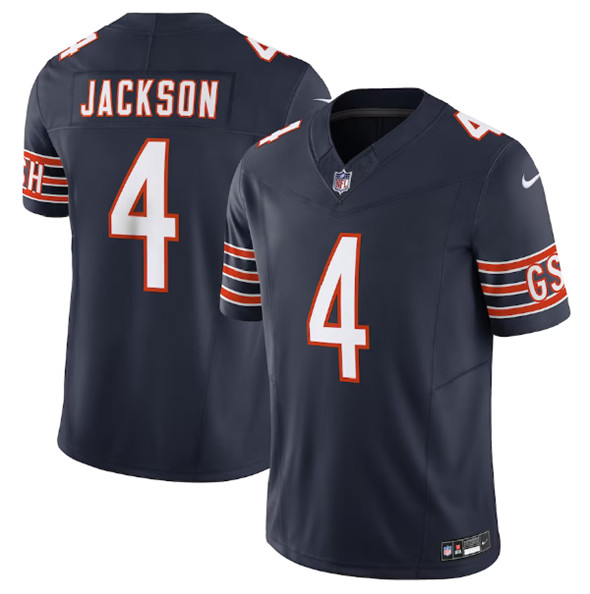 Chicago Bears #4 Eddie Jackson Navy 2023 F.U.S.E. Vapor Untouchable Limited Stitched Jersey