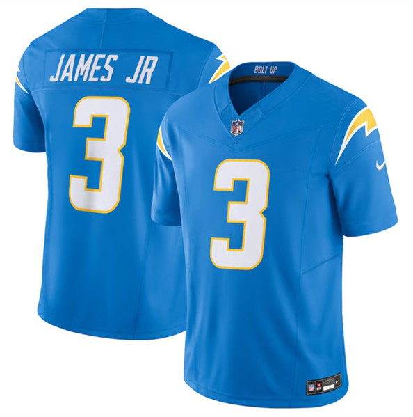 Los Angeles Chargers #3 Derwin James Jr. Blue 2023 F.U.S.E. Vapor Untouchable Limited Stitched Jersey