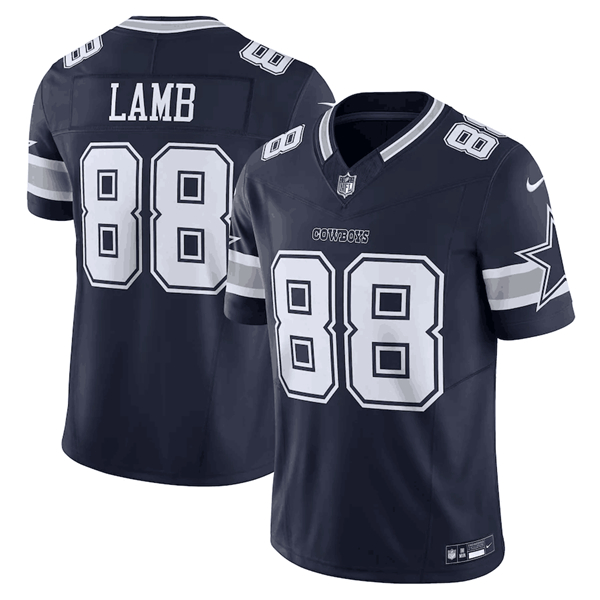 Dallas Cowboys #88 CeeDee Lamb Navy 2023 F.U.S.E. Limited Stitched Jersey