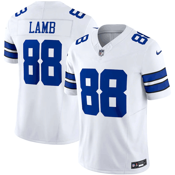 Dallas Cowboys #88 CeeDee Lamb White 2023 F.U.S.E. Limited Stitched Jersey