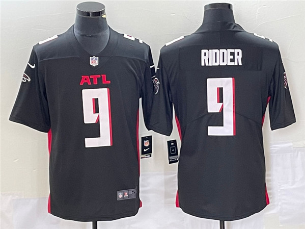 Atlanta Falcons #9 Desmond Ridder New Black Vapor Untouchable Limited Stitched Jersey