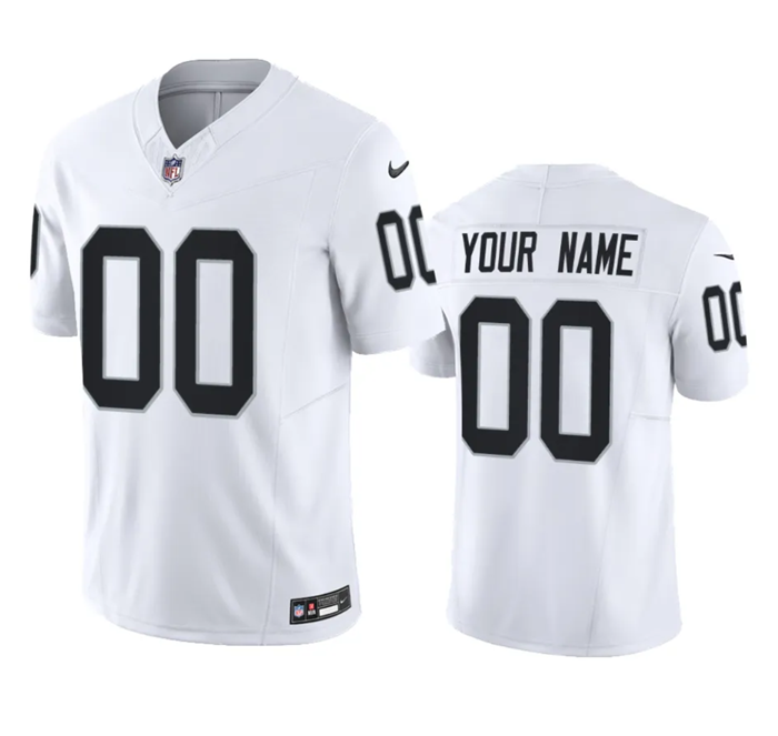 Las Vegas Raiders Custom Black 2023 F.U.S.E Vapor Untouchable Stitched Jersey