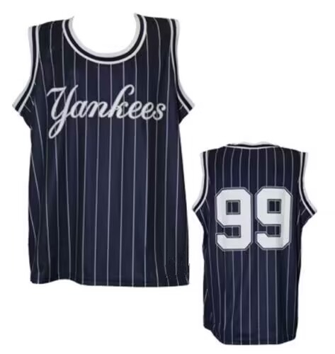 New York Yankees #99 Aaron Judge Stitched Basketsball Jersey