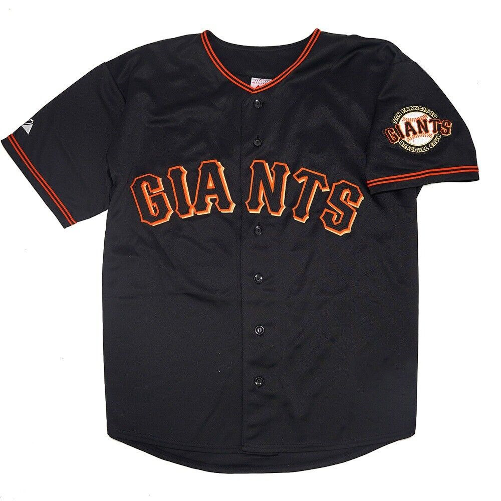 San Francisco Giants Custom Black Cool Base Stitched Jersey