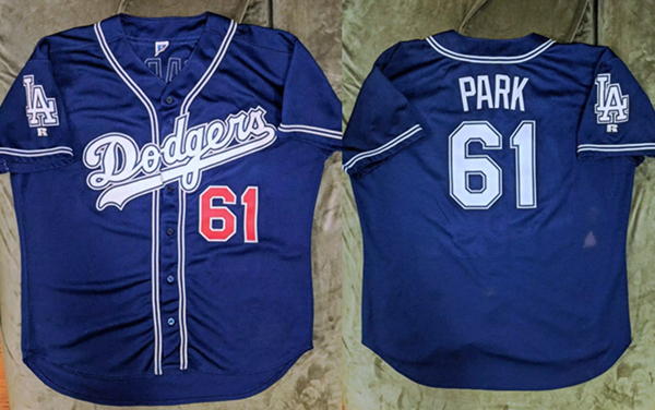 Los Angeles Dodgers Custom Blue Cool Base Stitched Jersey