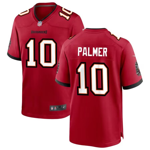 Tampa Bay Buccaneers #10 Trey Palmer Red Game Limited Stitched Jersey