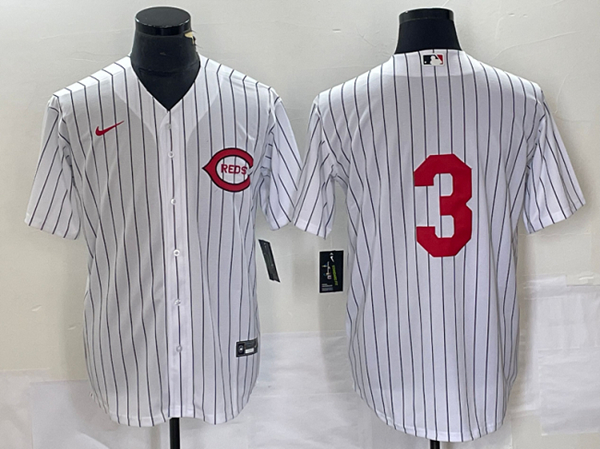 Cincinnati Reds #3 Scooter Gennett White Field Of Dreams Stitched Jersey