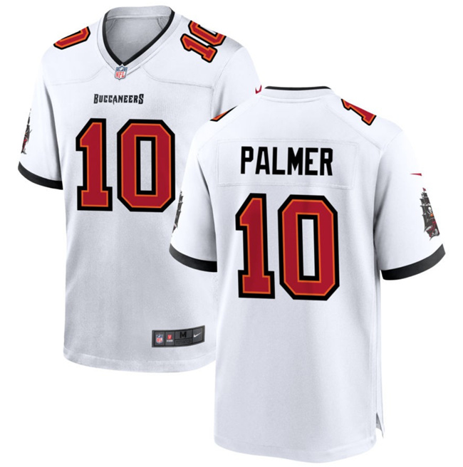 Tampa Bay Buccaneers #10 Trey Palmer White Stitched Game Jersey