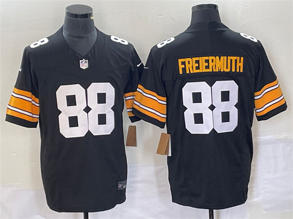 Pittsburgh Steelers #88 Pat Freiermuth Black 2023 F.U.S.E. Vapor Limited Stitched Jersey