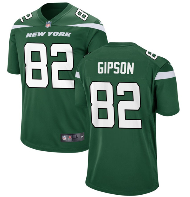 New York Jets #82 Xavier Gipson Green Stitched Jersey