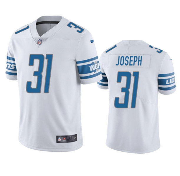 Detroit Lions #31 Kerby Joseph White Vapor Untouchable Limited Stitched Jersey