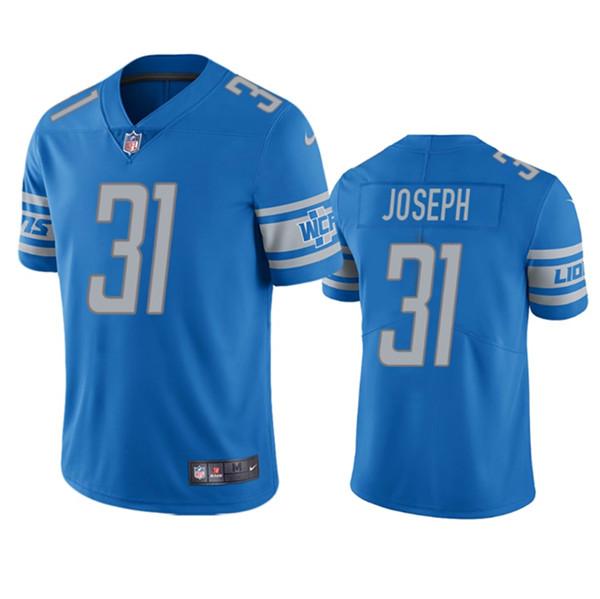 Detroit Lions #31 Kerby Joseph Blue Vapor Untouchable Limited Stitched Jersey