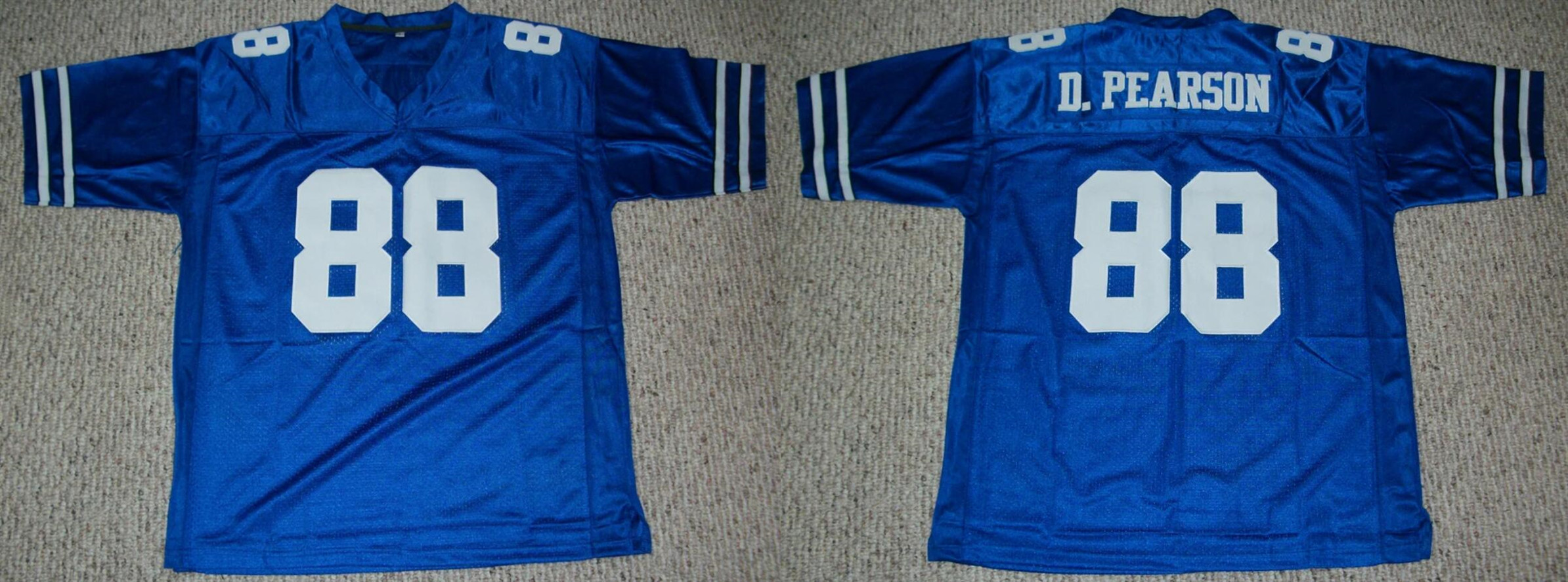 Dallas Cowboys #88 Drew Pearson Blue Old Style Stitched Jersey