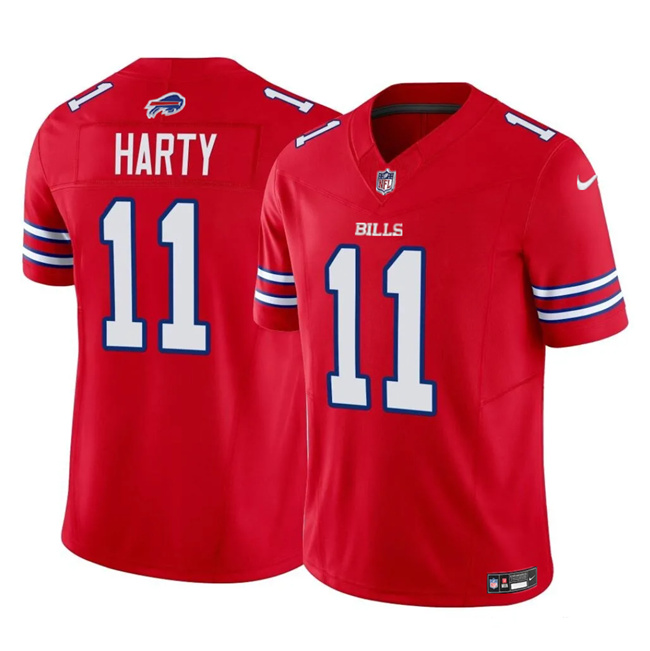 Buffalo Bills #11 Deonte Harty Red 2023 F.U.S.E. Vapor Untouchable Limited Stitched Jersey