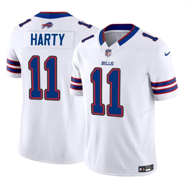 Buffalo Bills #11 Deonte Harty White 2023 F.U.S.E. Vapor Untouchable Limited Stitched Jersey