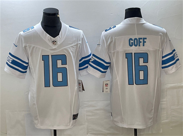 Detroit Lions #16 Jared Goff White 2023 F.U.S.E. Vapor Untouchable Limited Stitched Jersey