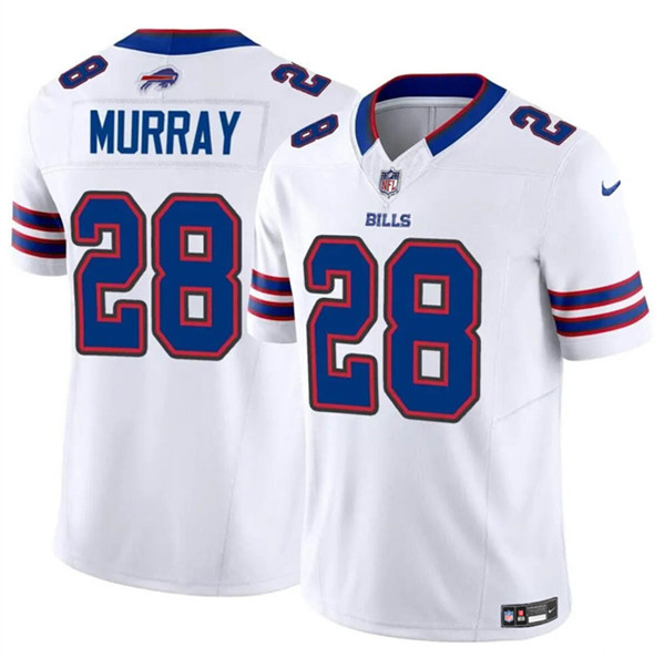 Buffalo Bills #28 Latavius Murray White 2023 F.U.S.E. Vapor Untouchable Limited Stitched Jersey