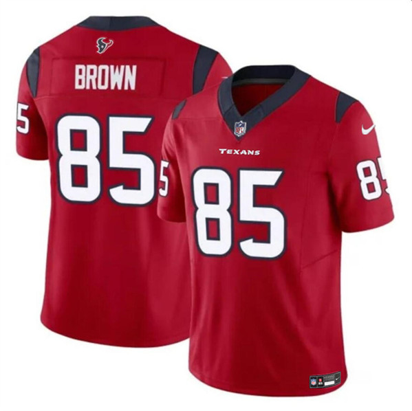 Houston Texans #85 Noah Brown Red 2023 F.U.S.E. Vapor Untouchable Stitched Jersey