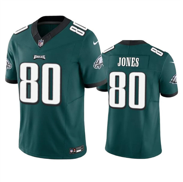 Philadelphia Eagles #80 Julio Jones Green 2023 F.U.S.E. Vapor Untouchable Limited Stitched Jersey