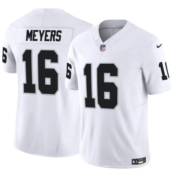 Las Vegas Raiders #16 Jakobi Meyers White 2023 F.U.S.E Vapor Untouchable Stitched Jersey