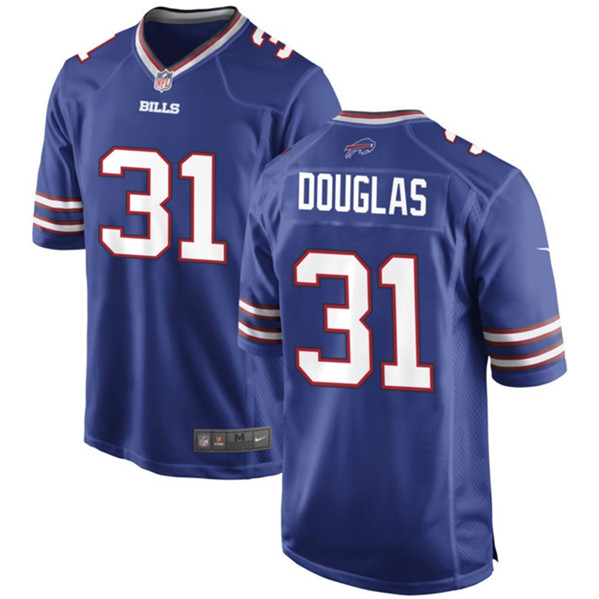 Buffalo Bills #31 Rasul Douglas Blue Stitched Game Jersey